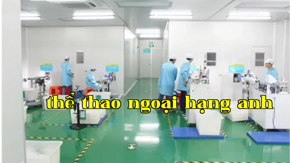 Công trình làm sạch ngành dược phẩm
