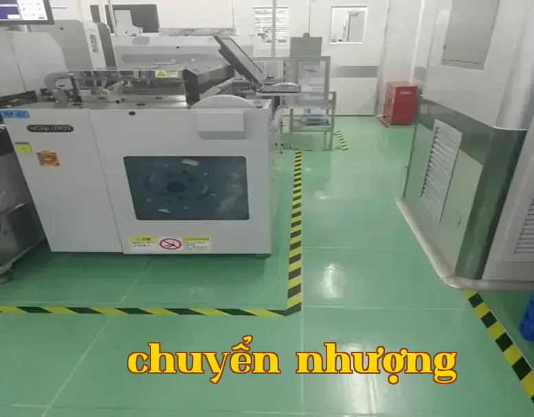 Trang trí phòng sạch cho công ty điện tử