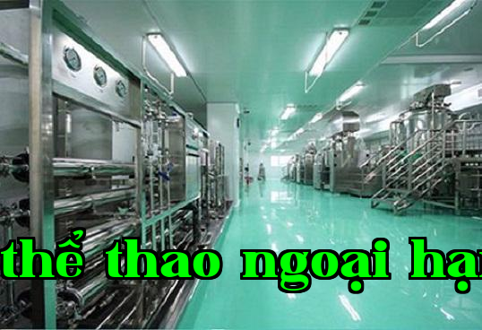 Công trình làm sạch ngành dược phẩm
