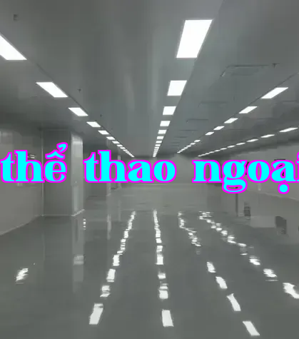 Trang trí phòng sạch nhà máy drone