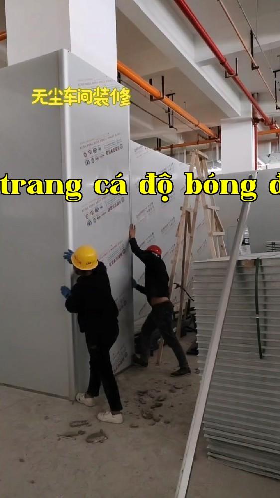 Thi công phòng sạch nhà xưởng tại Bình Sơn, Thành Đô